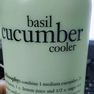 64 Oz Philosophy Basil Cucumber Cooler Unopen Sealed